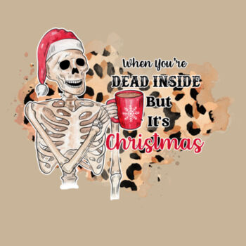 When you are dead inside T-Shirt // kerstmis Design