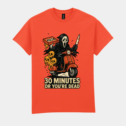 Scream Pizza delivery T-Shirt //Halloween Thumbnail